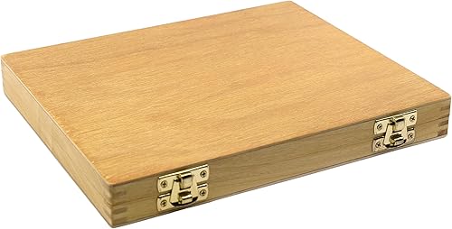 Miniatura 4 de EISCO Juego de prismas y lentes, 6 piezas, acrílico transparente, todas las caras totalmente pulidas, incluye caja de almacenamiento de madera