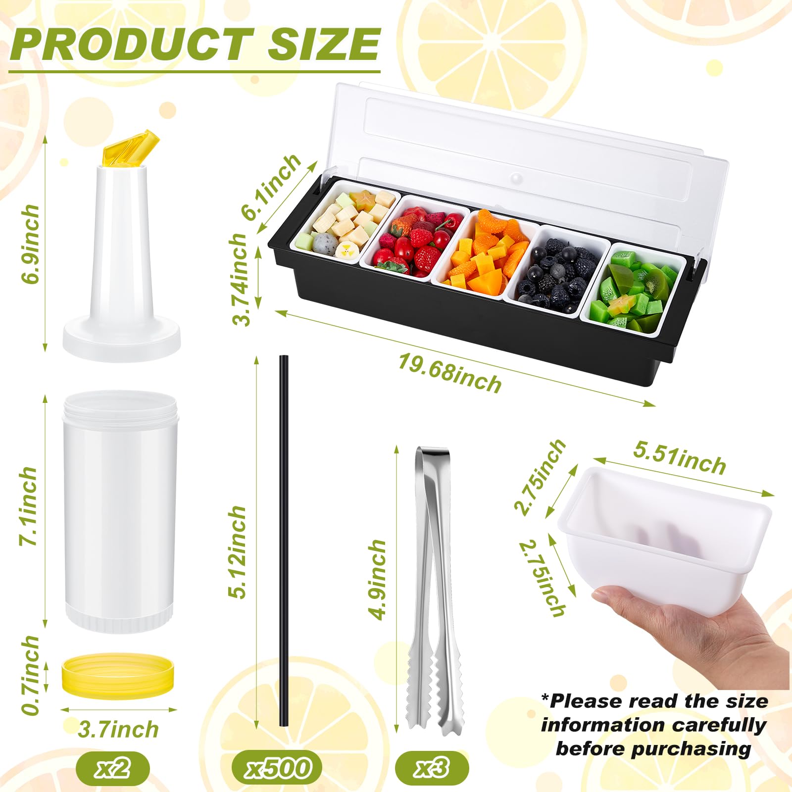 Mifoci Kit de 23 piezas de suministros para camareros, bandeja de guarnición para camareros con tapa, organizador de barra de 3 niveles, 13 piezas de coctelera con accesorio de bar para principiantes