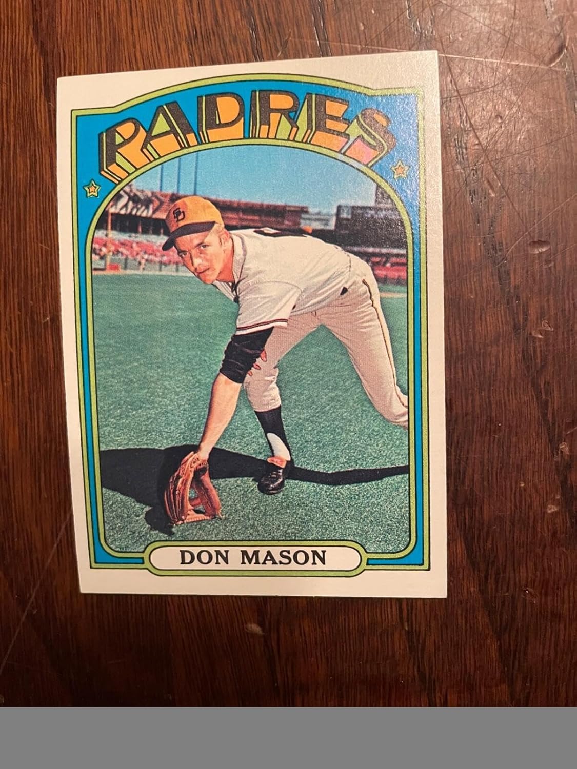 1972 Topps #739 Don Mason San Diego Padres Hi# Baseball Card Nm+ - Slabbed Baseball Cards