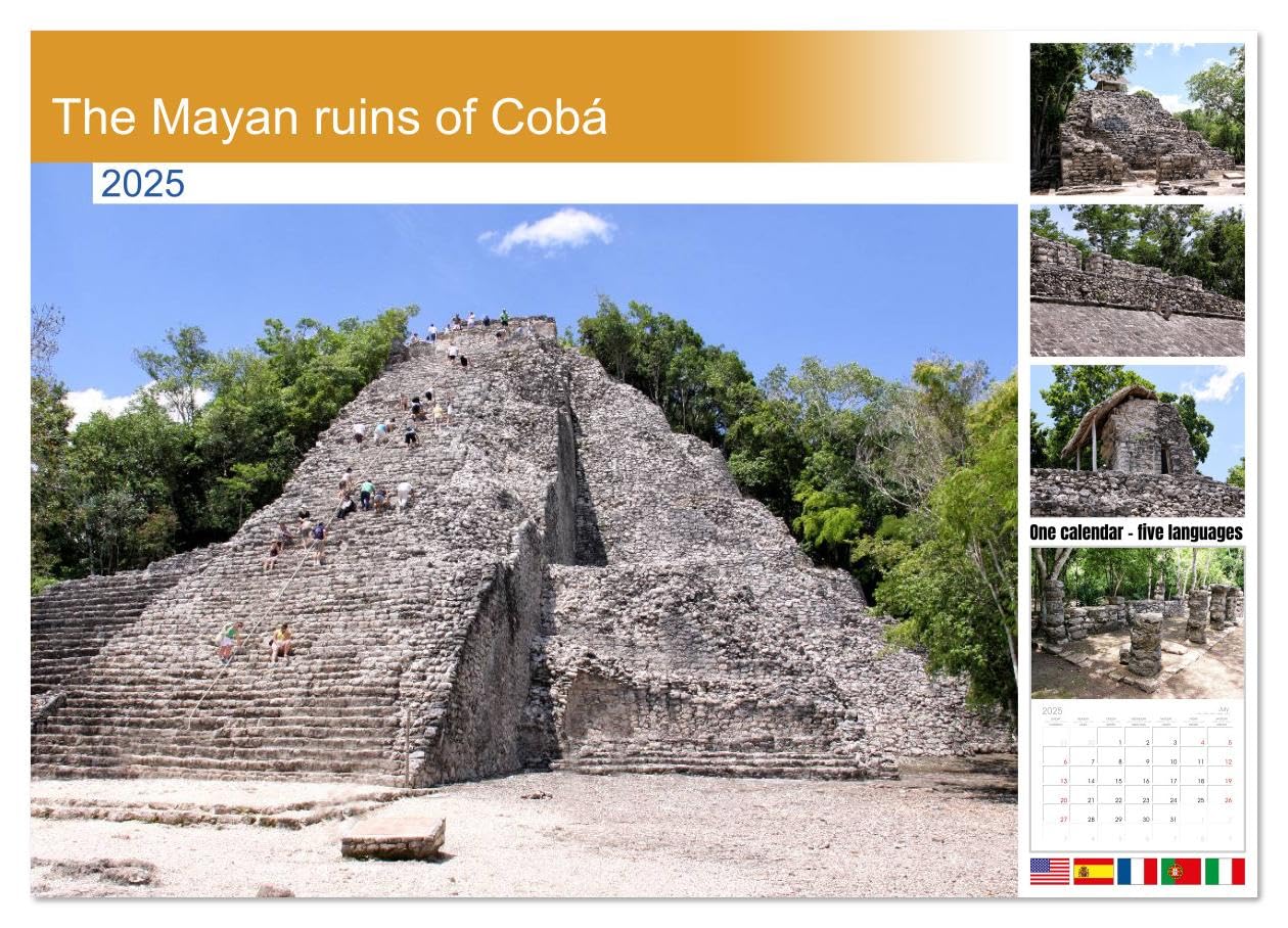 Amazon.com: The Mayan ruins of Cobá (Monthly Wall Calendar 2025 16.5 amazon-com-the-mayan-ruins-of-cob-monthly-wall-calendar-2025-16-5-x-23-4-open-calvendo-14-month-calendar-office-products