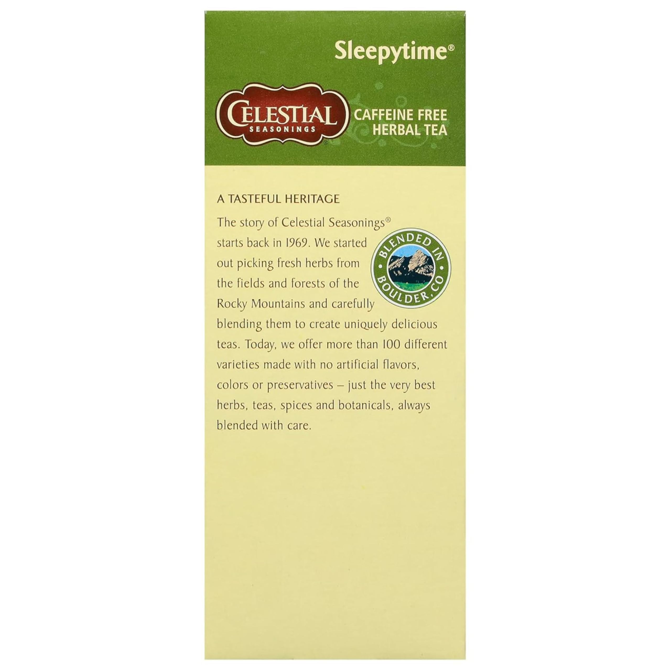 Celestial Seasonings Sleepytime Kräutertee, ideal als Strumpffüller, 25 Teebeutel