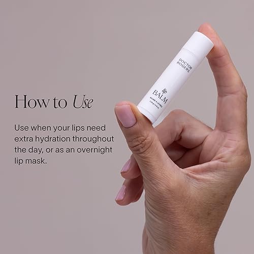 Miniatura 4 de Doctor Rogers - Bálsamo labial hidratante rico para suavizar, natural y a base de plantas, hipoalergénico, hidratante labial creado por dermatólogos