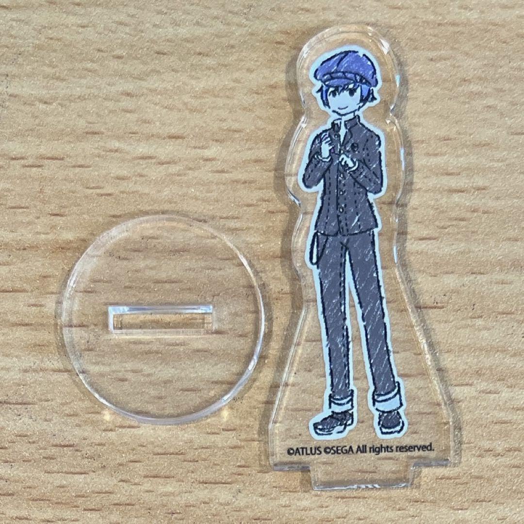 ペルソナ P4 セガコラボカフェ アクリルスタンド 白鐘直斗 ペルソナ P4
