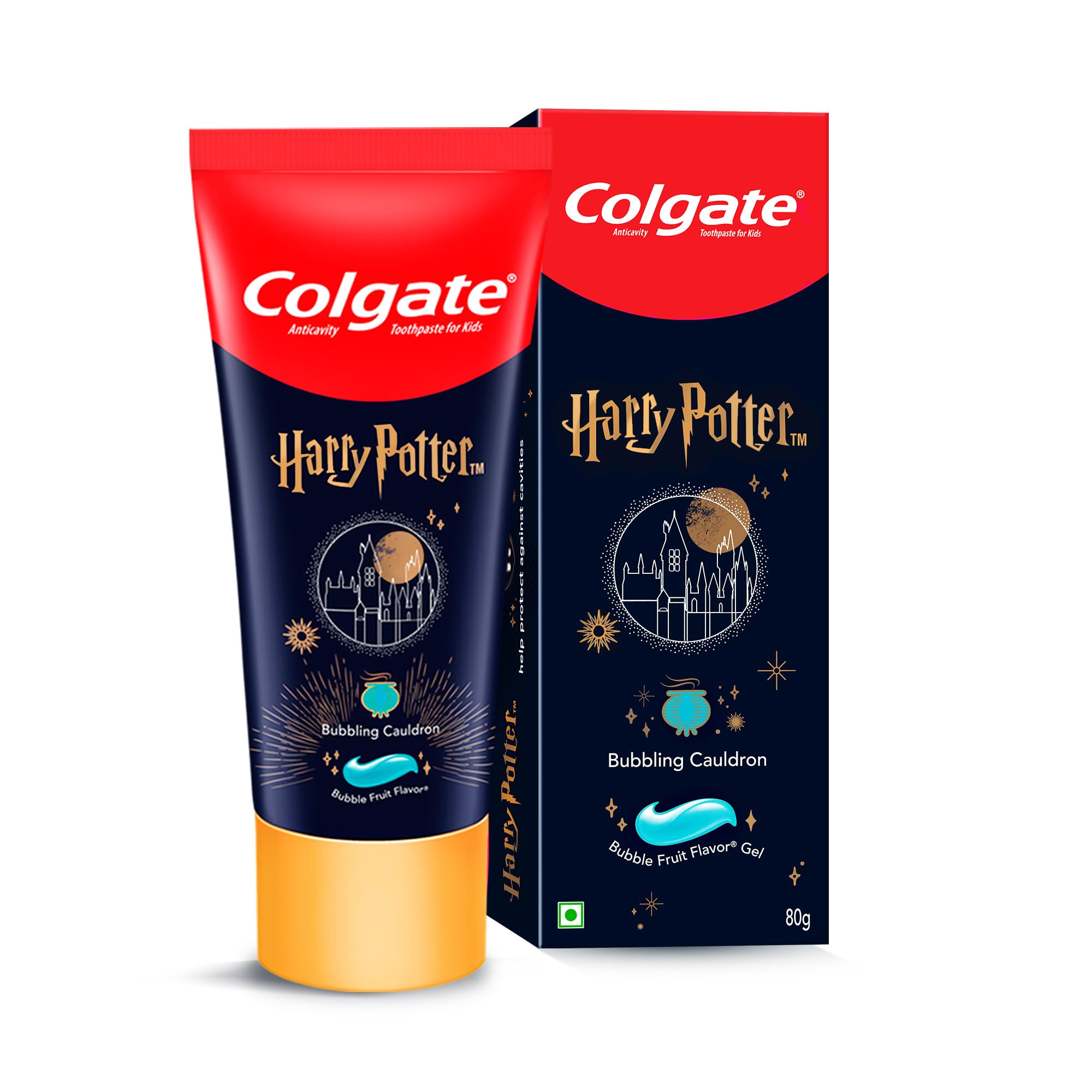 Colgate Harry Potter Kids Toothpaste For 6+ Years, Bubble Fruit Flavour, Gentle Cavity Protection, Enamel Protection Tooth Paste With 50% Lesser Abrasive Formula, 80gm-image-43