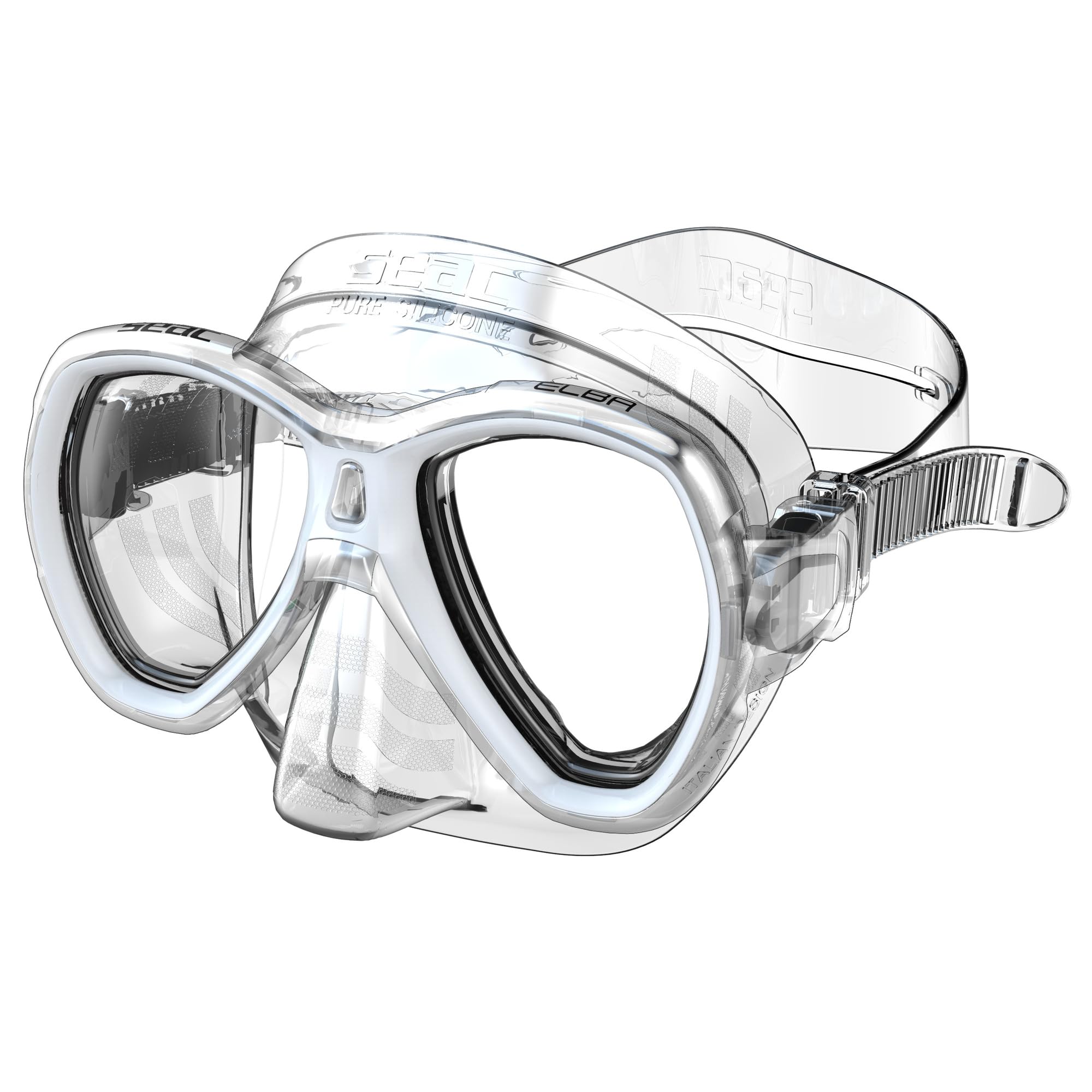 SEAC Maschera subacquea Trasparente, Standard