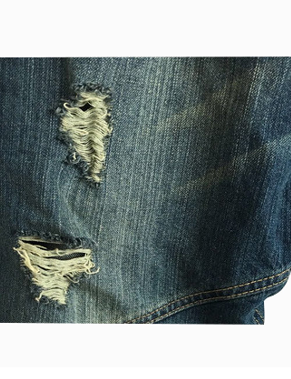 Youlee Jeans da Donna Harem Foro Rotto con Tasche