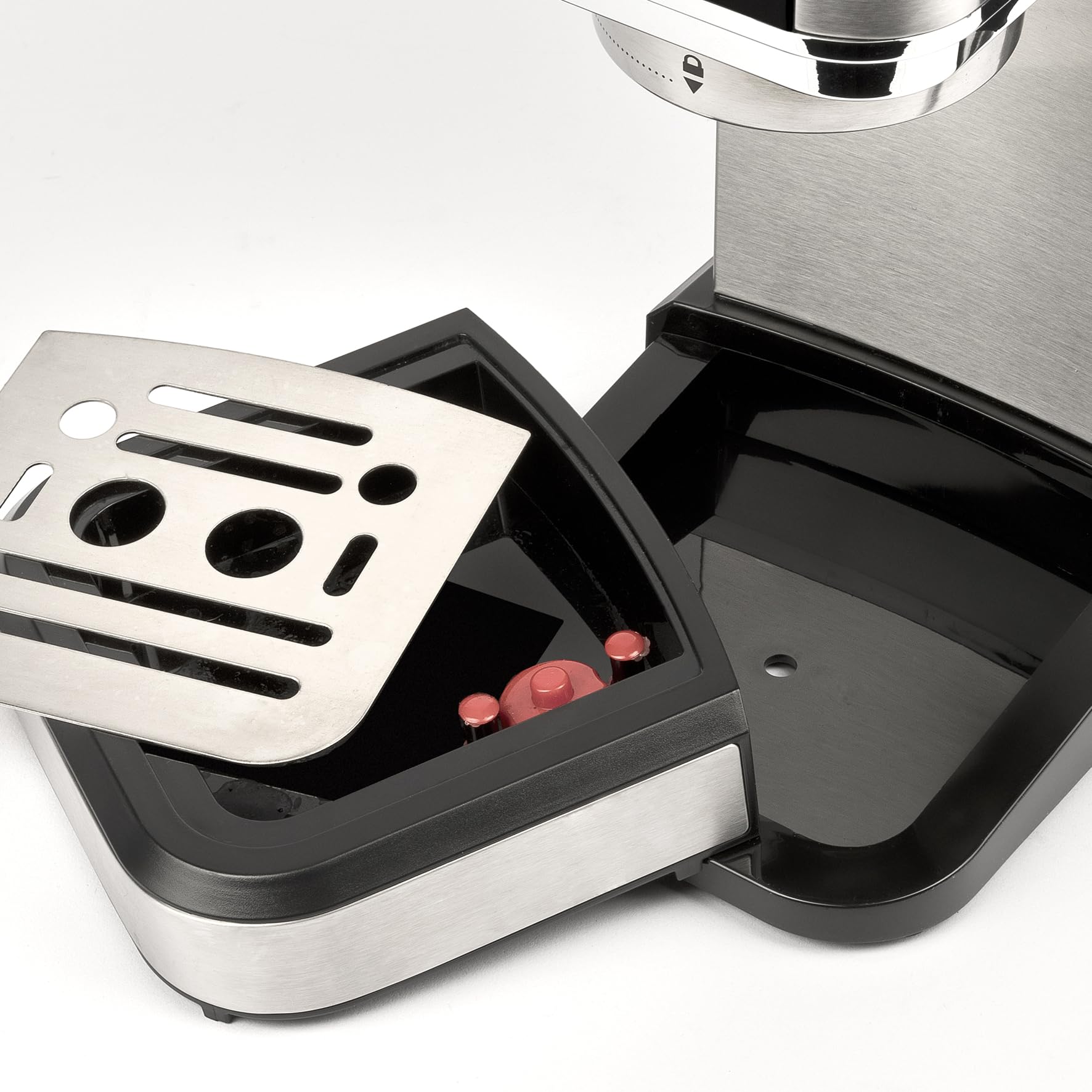 G3 Ferrari G10189 Tiffany Macchina da Caffè Espresso,15 Bar, Scaldatazze, Compatibile con Cialde e Caffè in Polvere, Funzione Standby e Sleep, Cappuccinatore, 3 Filtri INOX, Serbatoio 1L