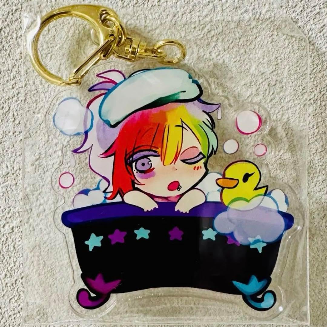 狼ゲーム 報酬 リンタロウ アクリルキーホルダー 狼ゲーム 2周年 イベント報酬 リンタロウ アクリルキーホルダー 直筆