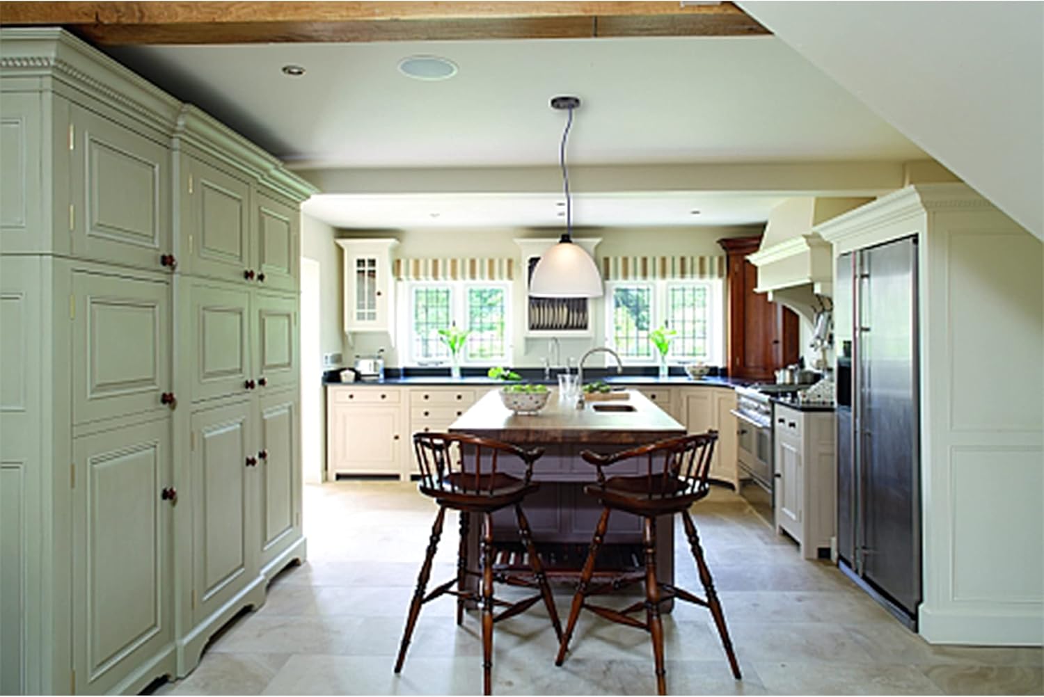 Aspen Creative 61037 Adjustable 1 Light Hanging Mini Pendant Ceiling Light, Transitional Design in Oil Rubbed Bronze Finish, Etched Glass Shade, 13 3/4" Wide