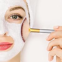 Vista 5 de 60 pinceles faciales de abanico, máscara de abanico, cepillos aplicadores faciales suaves, cepillo ácido, maquillaje, rubor, herramientas