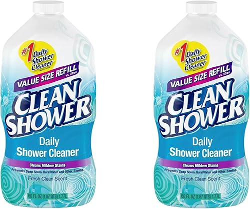 2 juegoslimpio+ducha+no+aroma+lavabo+bañera+y+azulejos+limpiador++60+oz.+líquido