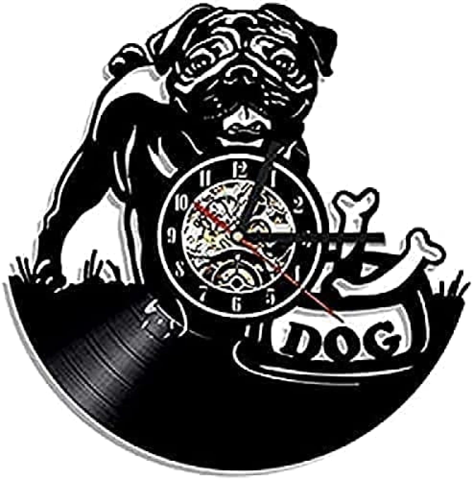 Horloge de cuisine chiot vintage pour animer vos murs de maison