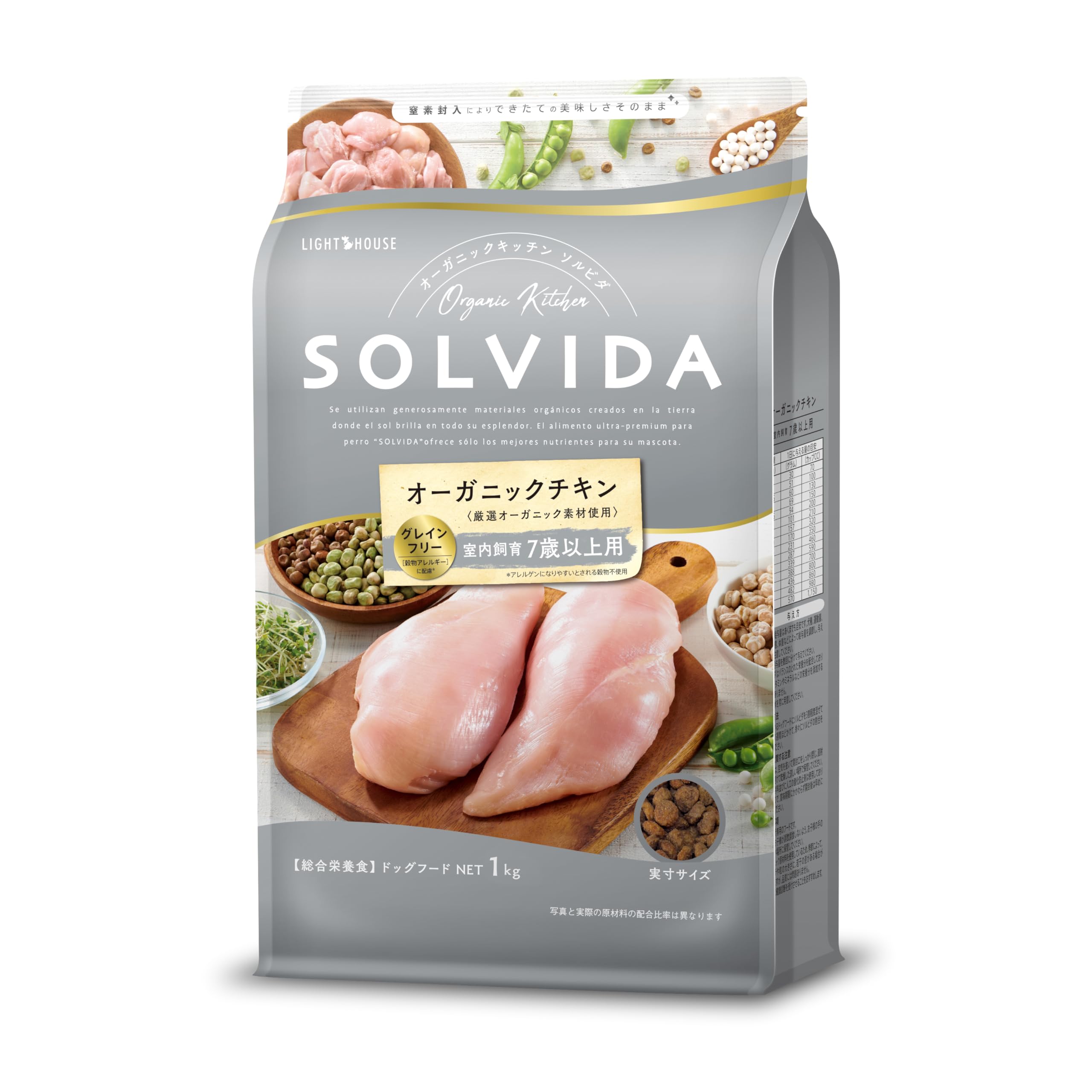 Amazon.co.jp: ソルビダ(SOLVIDA) グレインフリー ドッグフード 室内