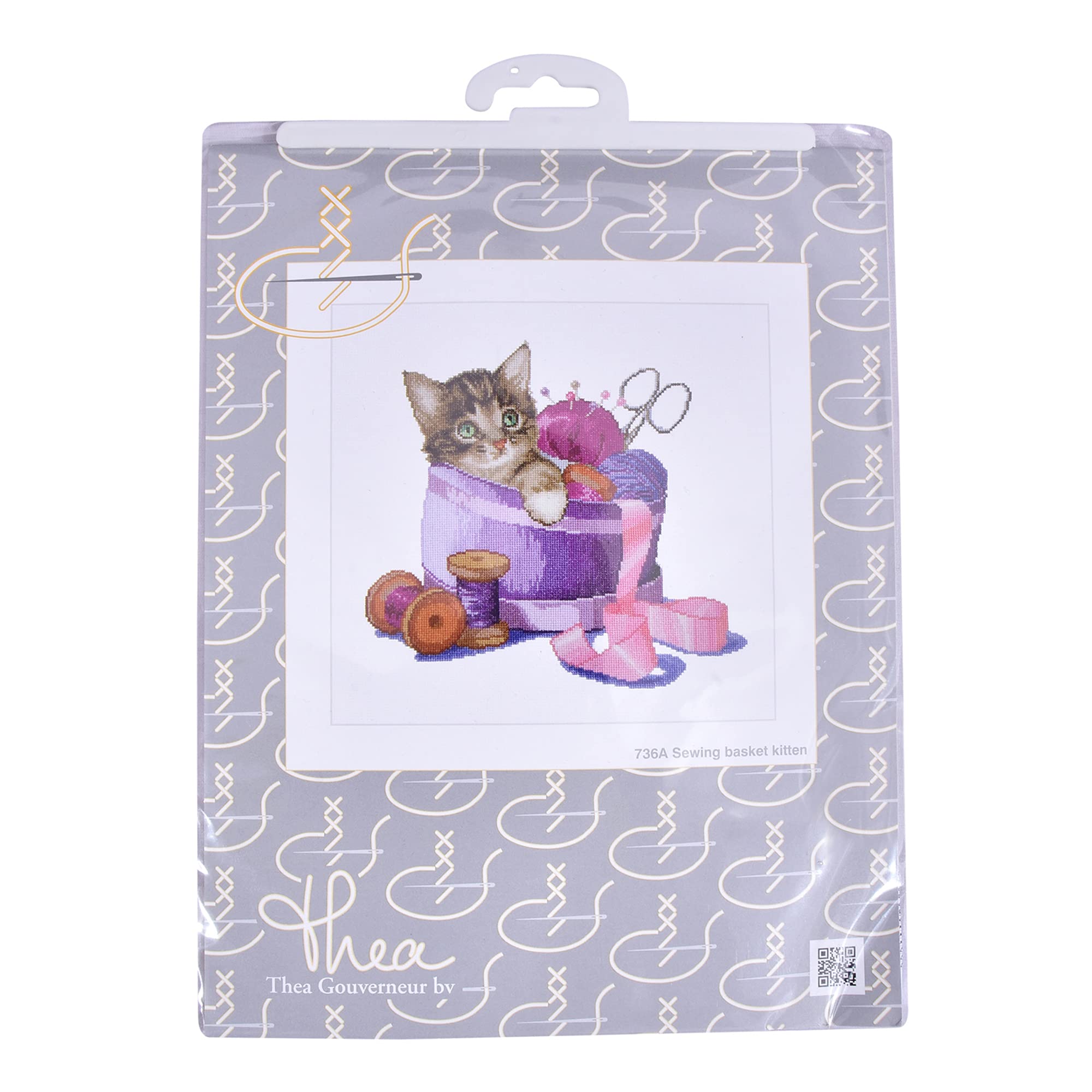 Amazon | テア・グーベルヌール クロス・ステッチｷｯﾄ Sewing Basket