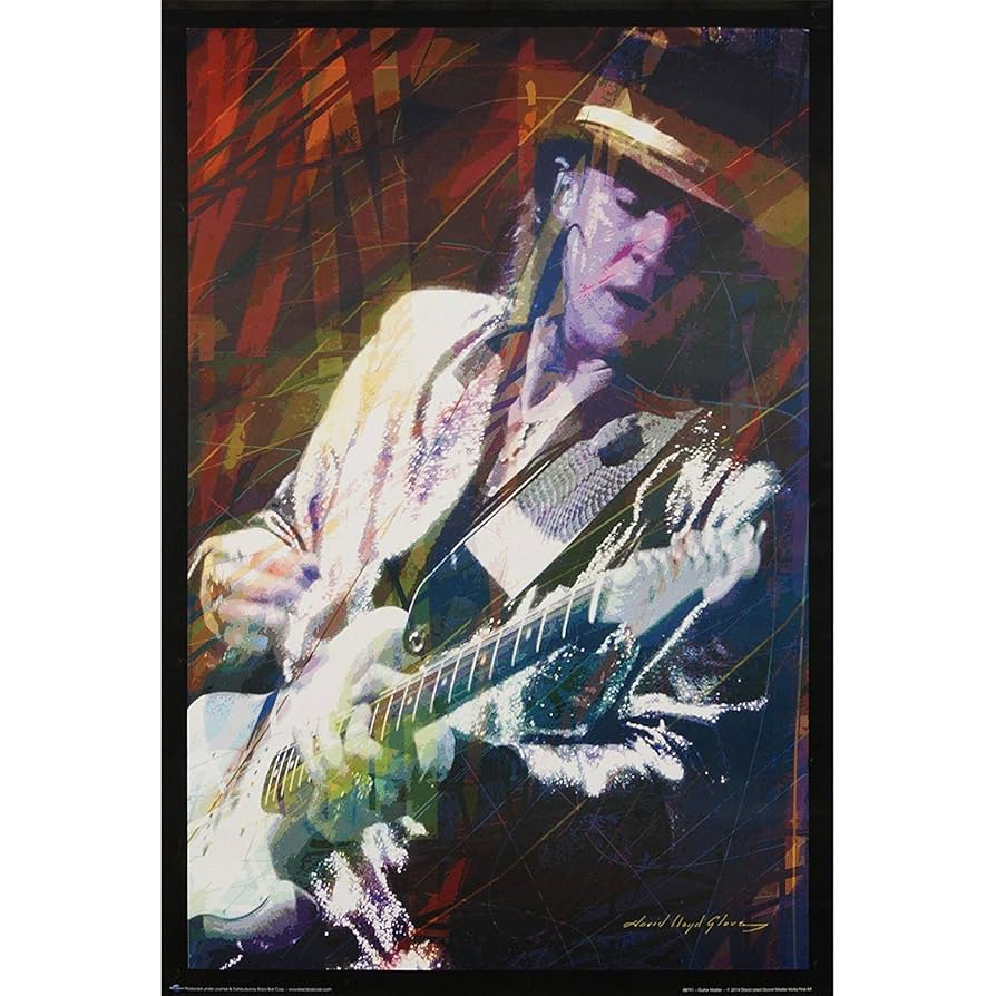 スティービーレイヴォーン　ラストライブポスター　ALPINE VALLY 1990 STEVIE RAY VAUGHAN LAST CONCERT/FINAL PERFORMANCE