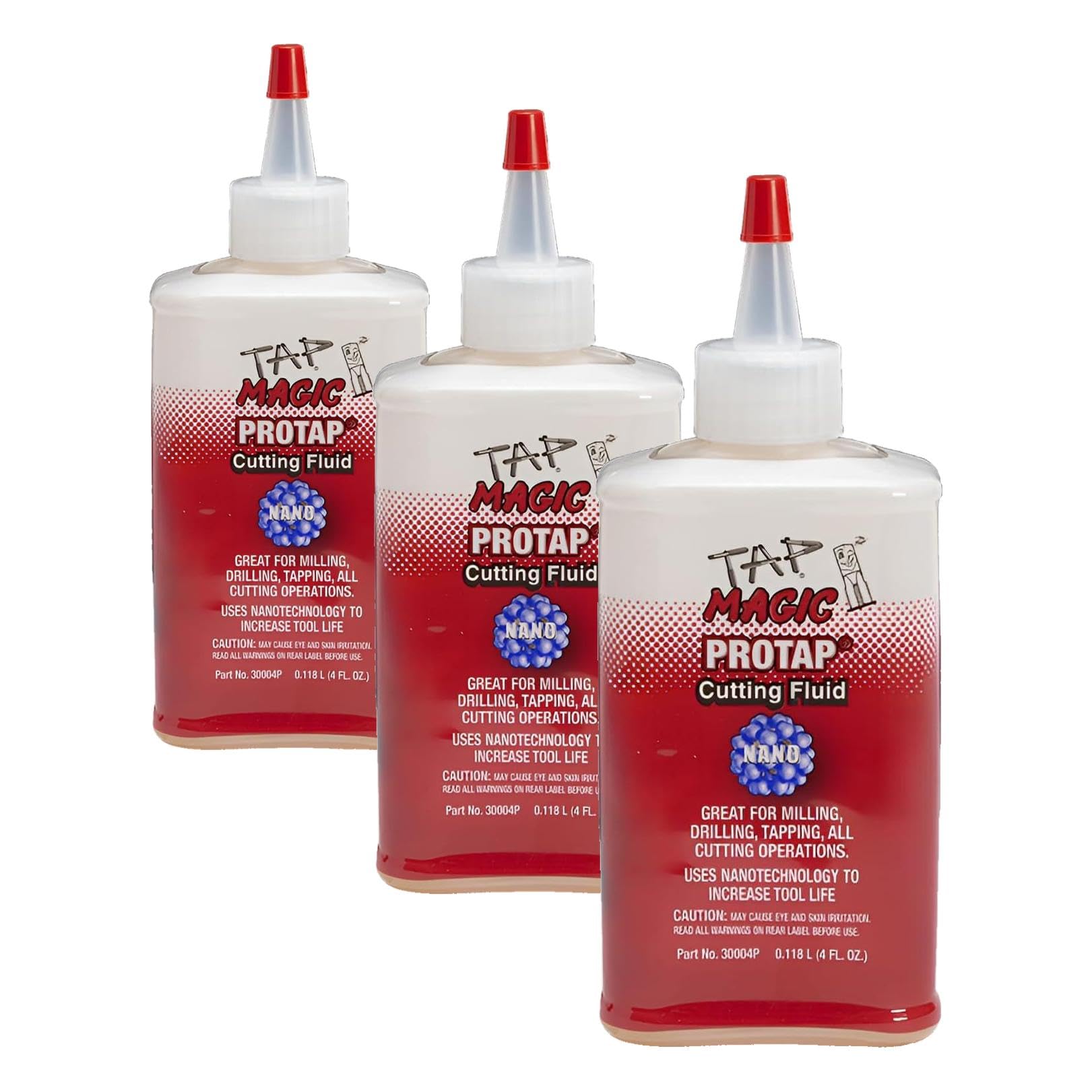 Tap Magic 30004P ProTap Cutting Fluid, 4 oz. Size (Pack of 3)