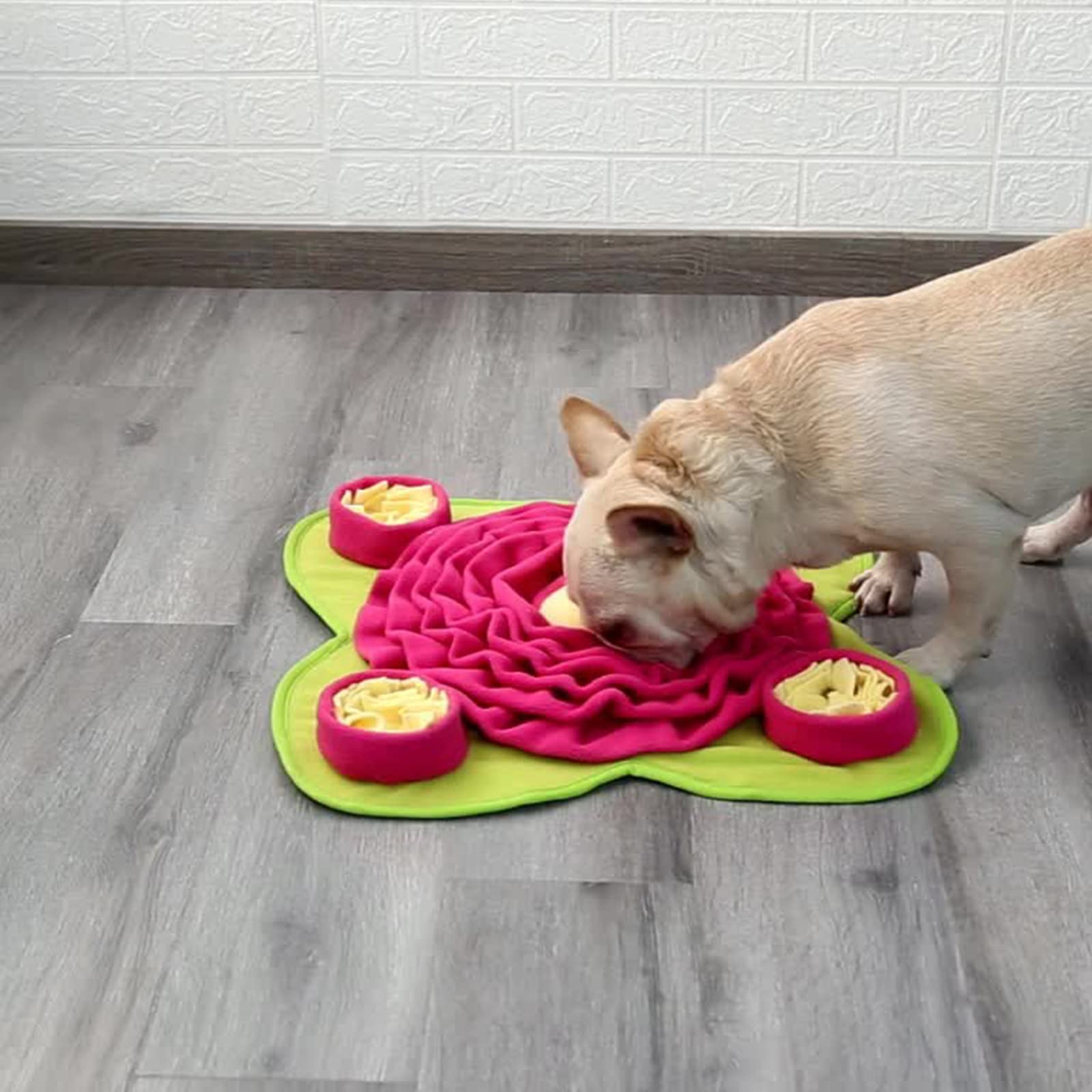 Schnüffelteppich Hund Intelligenzspielzeug, Schnüffelrasen Hund Riechen Trainieren Matte Futtermatte Trainingsmatte,Interaktive Hundefuttermatte,Fördert Natürliche Futtersuche, Stressabbau