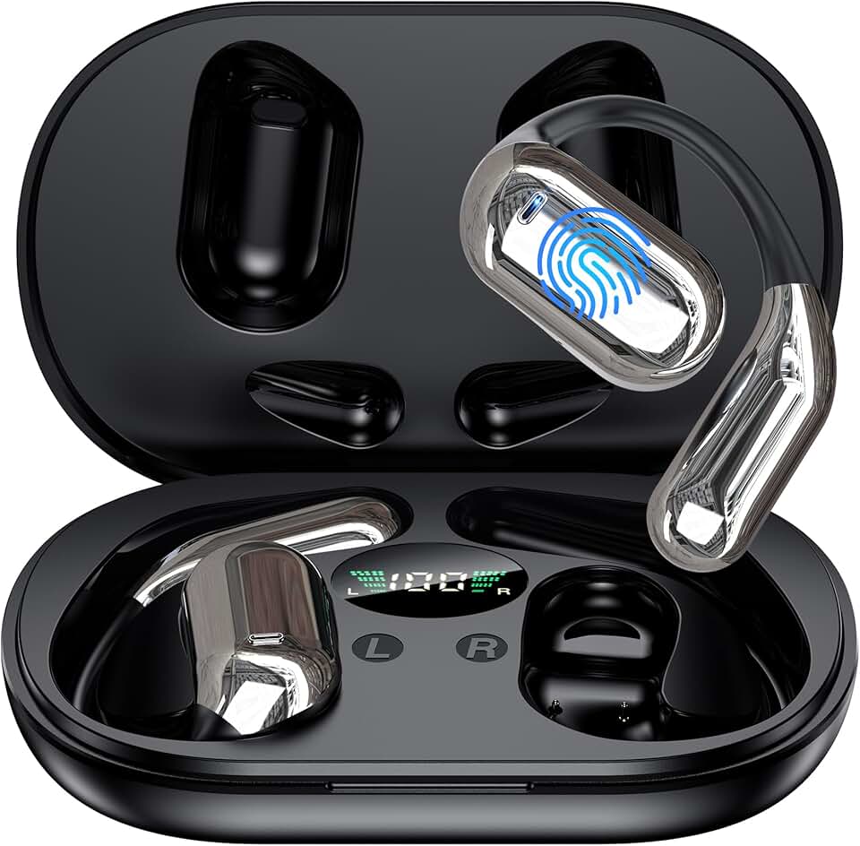 Fones de ouvido de tradução AI, em tempo real, tradutor de 144 idiomas para iPhone e Android, dispositivo de tradução para viagens, negócios, aprendizagem, com estojo de carregamento