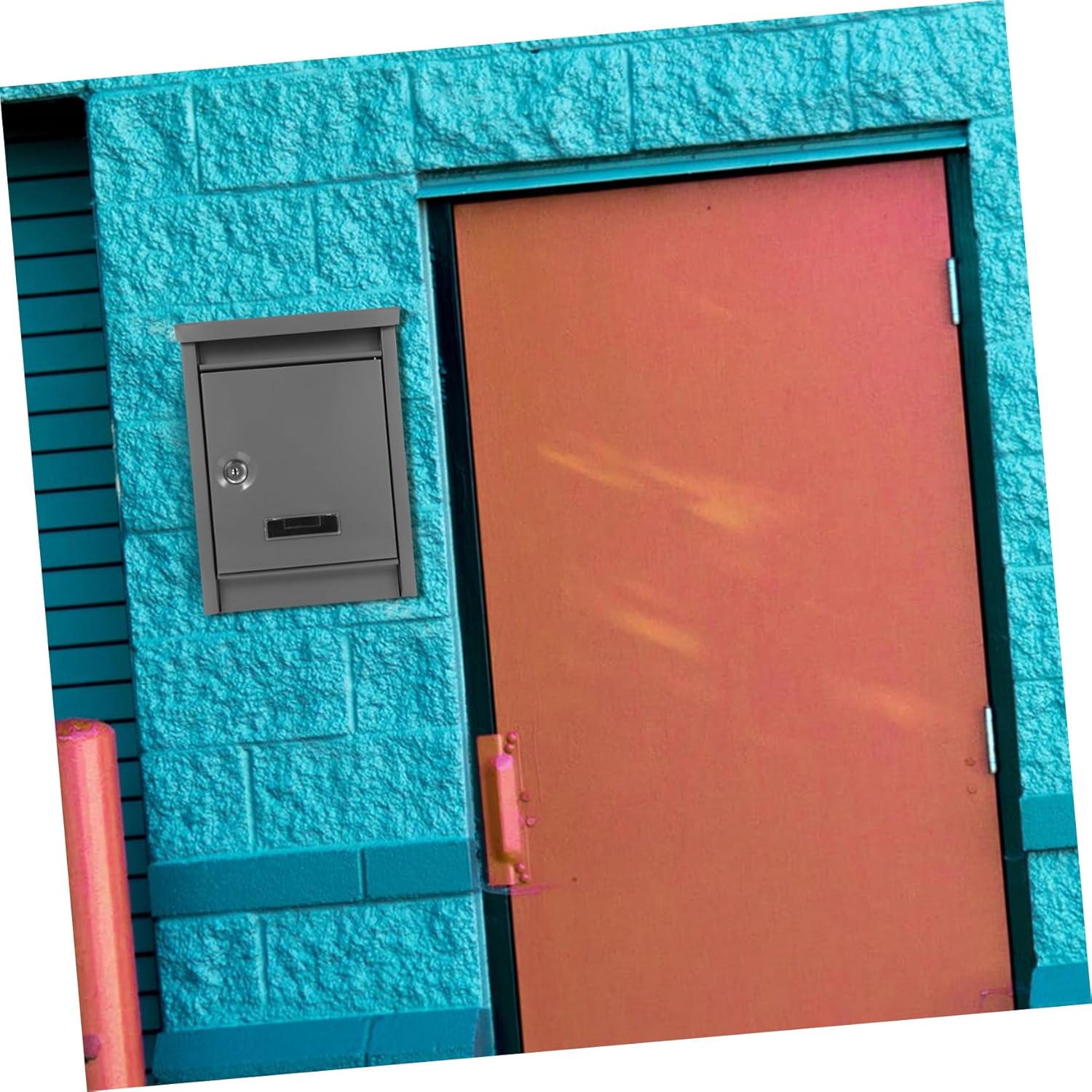 Villa Mailbox Outdoor Wall Mount Mailbox Lock European Design for Outside