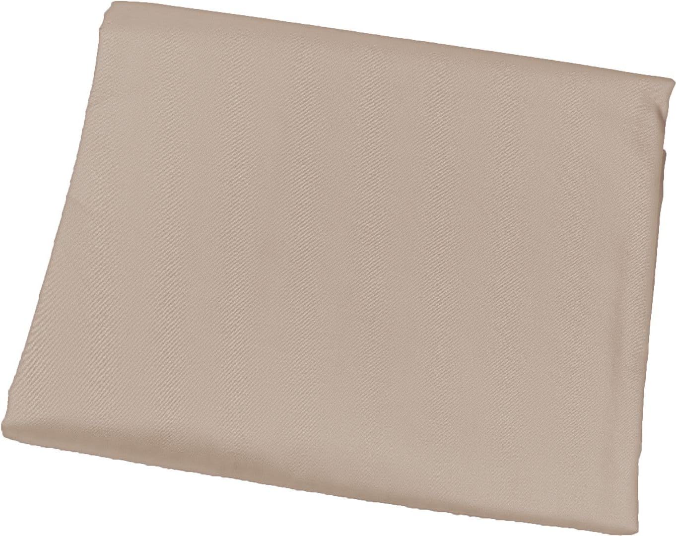 MoonRest® 24” X 24” X 7” Bed Wedge Pillow Replacement Cover with Zipper - 100% Cotton Pillowcase for Bed Wedges - 24” X 24” X 7” - Khaki