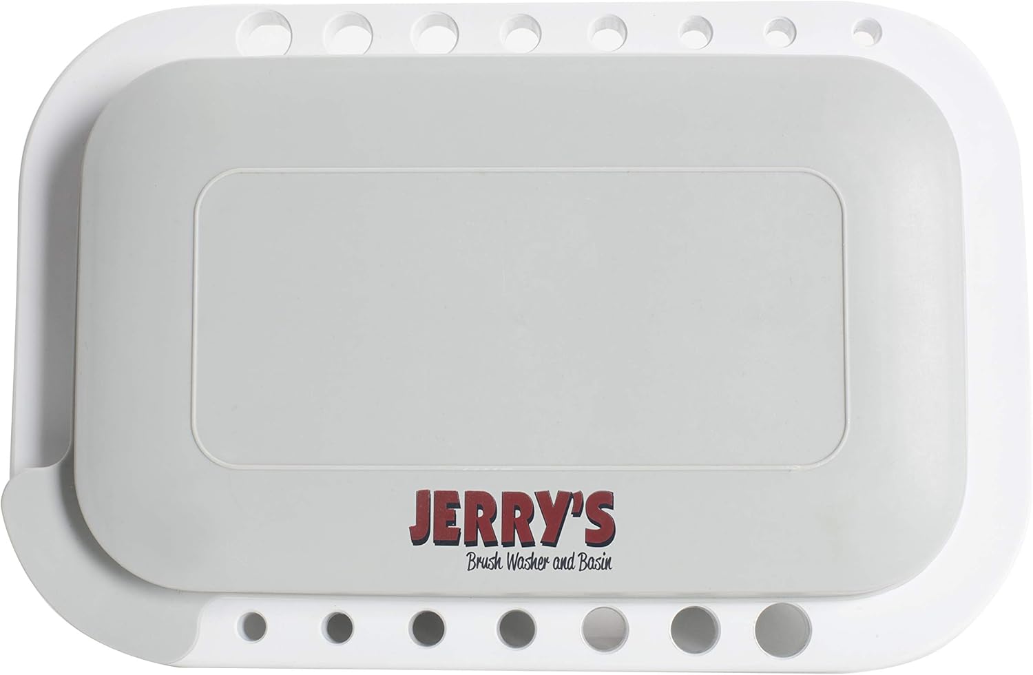 Jerry's Artarama Multi-purpose Brush Washer and Basin with Palette - Portable, Collapsible, Easy to Clean - Ideal for Acrylic, Watercolor, and Oil Paint - Includes Brush Rest, Water Storage