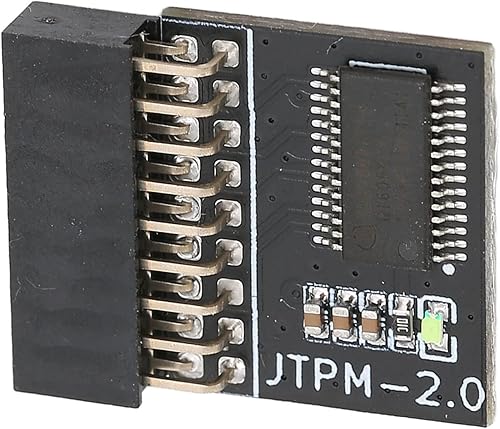 Miniatura 7 de TPM Module Motherboard, TPM 2.0 Module, LPC 18Pin TPM 2.0 Remote Card Encryption Security Module for Windows 8.1 for Windows 7 for Windows10