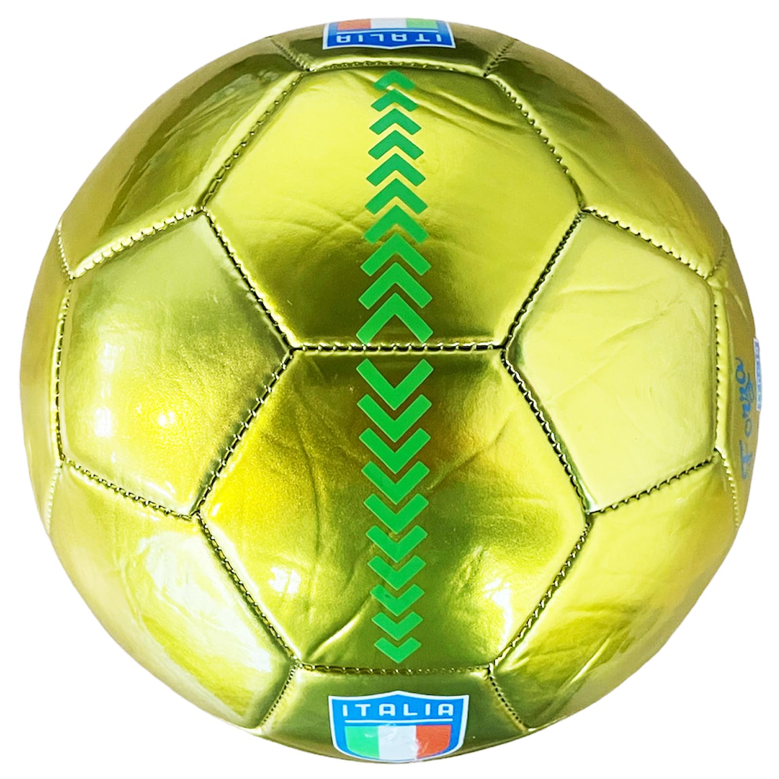 Pallone da Calcio. Palla da Calcio per Partite o Allenamenti. Modello Italia.