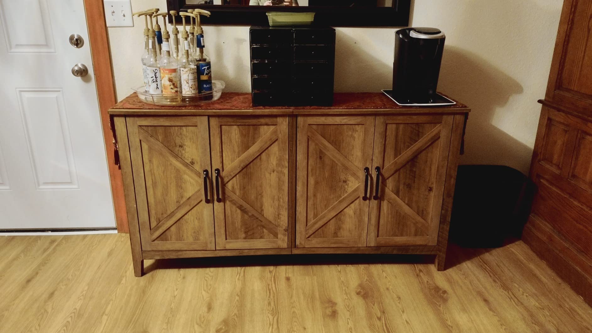 35/mo Finance VASAGLE Buffet Sideboard, Credenza, Kitchen Storage with