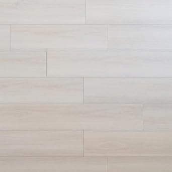 Allure Wide Plank Luxury Vinyl Flooring, Pound Cake Pecan 9" x 48", 7mm Thick Vinyl Planks with Click and Lock Installation, 1 Box 20.06 sqft