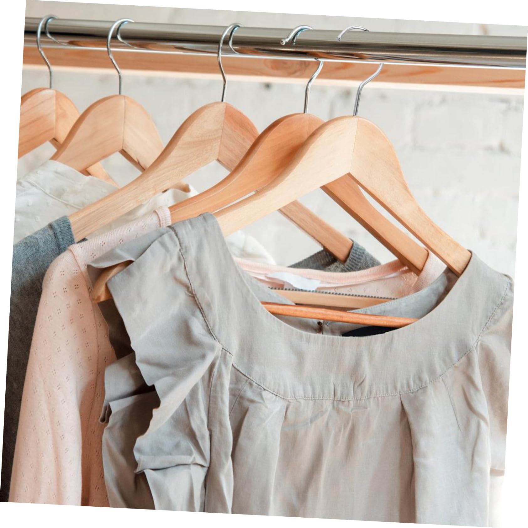 TOGEVAL DIY Hanger Hooks Multipurpose Screw Hook Screw Type Hooks Screw Ceiling Hooks for Hanger Pants Hangers Space Saving