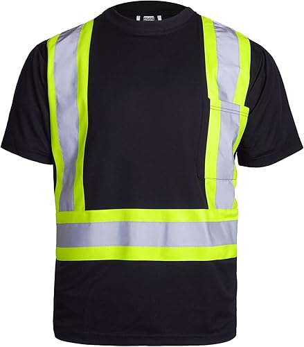 Vista 14 de JORESTECH Camisa reflectante de alta visibilidad con diseño atrevido y visibilidad mejorada Naranja