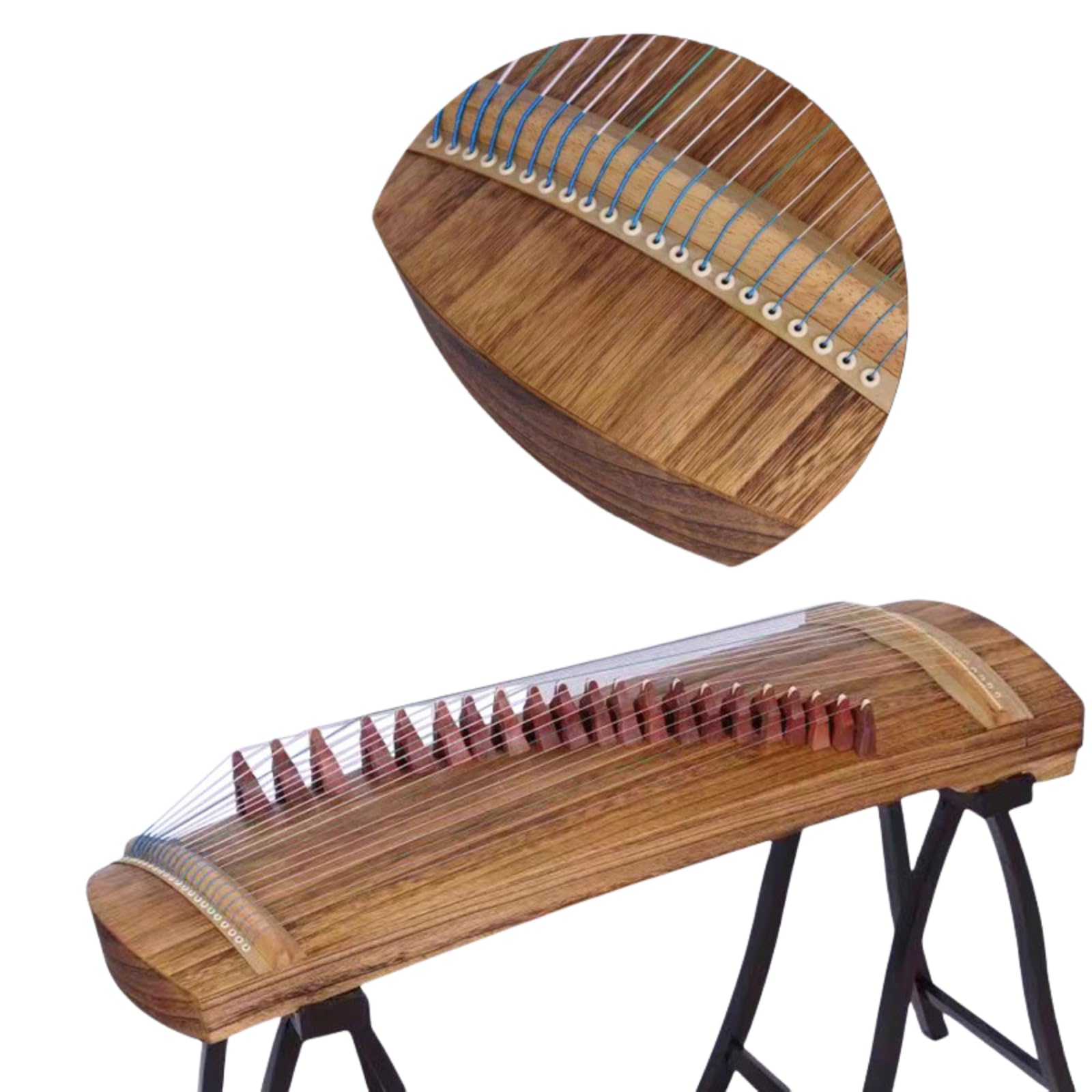 Amazon.co.jp: WGM新登場 弦楽器セット 古箏 古琴 中国の古琴 老桐ギ材