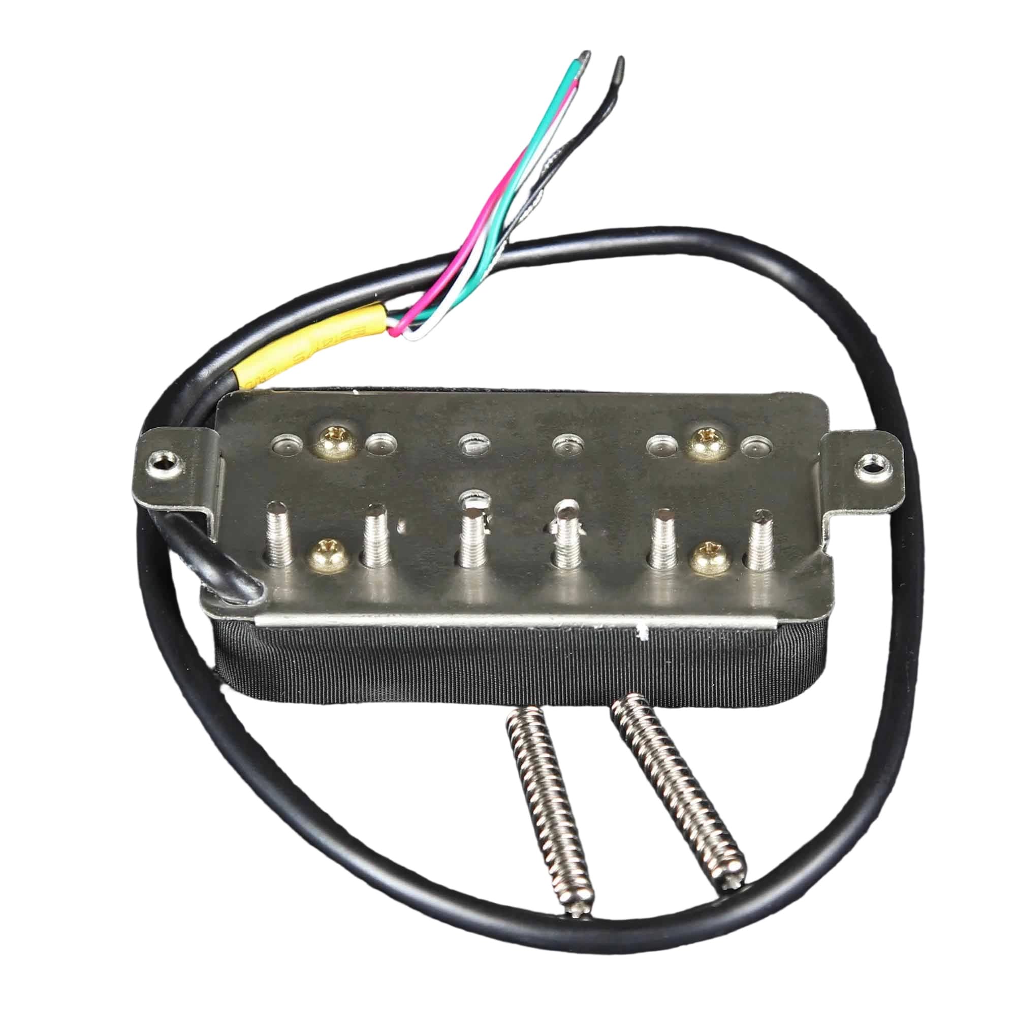 Pastilla De Guitarra Eléctrica Profesional Pastilla Humbucker Para Guitarra Eléctrica Alnico 5 | Accesorios profesionales de pastilla Bridge High Output 16K Black