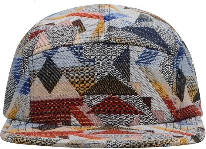 Tie Dye 5 Panel Hat Camp Cap 