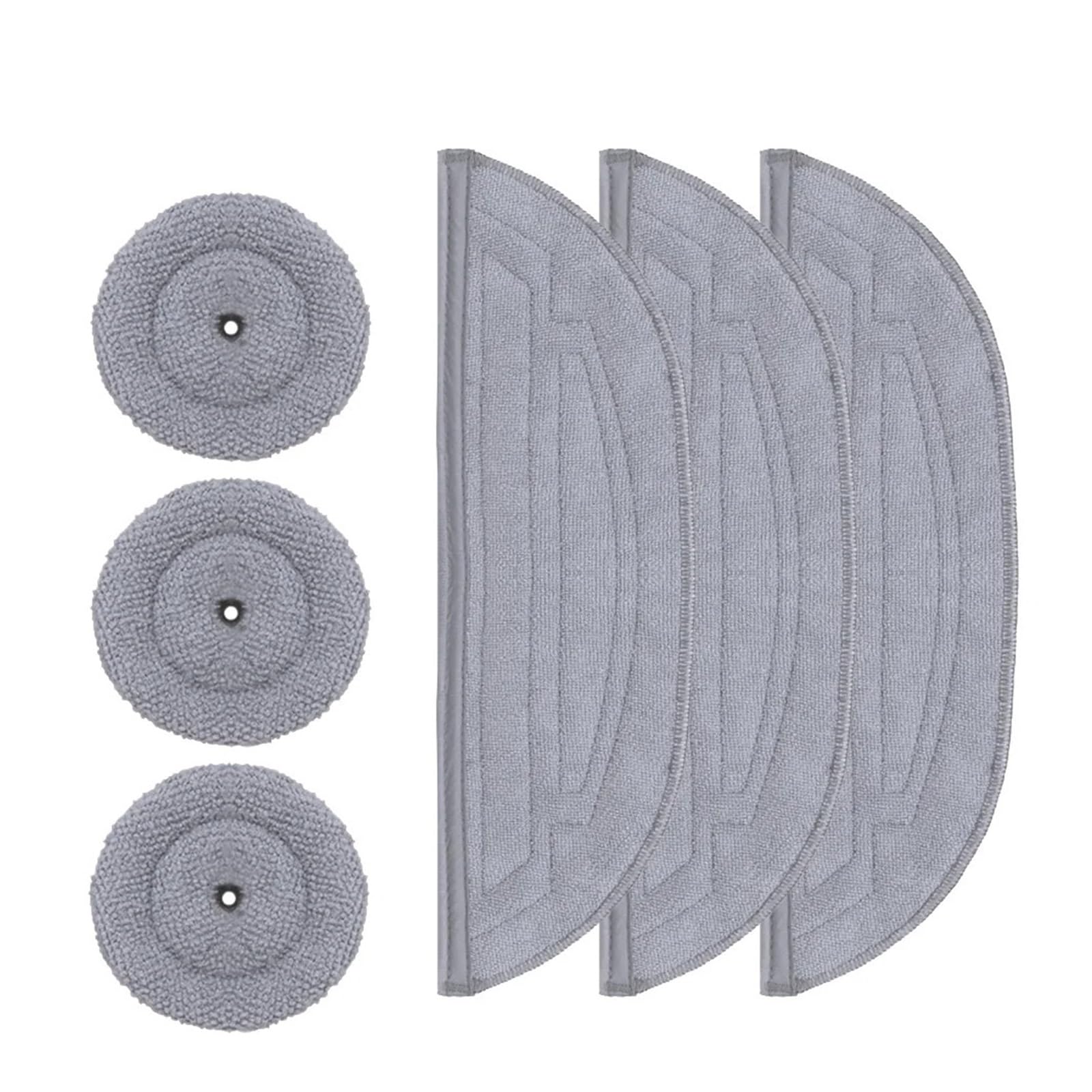 Pengchang Mop Pads Compatible With Roborock S8 Maxv Ultra/S8 Max Ultra Replacements Parts Rag Edge Mopping Cloths(S3B3)