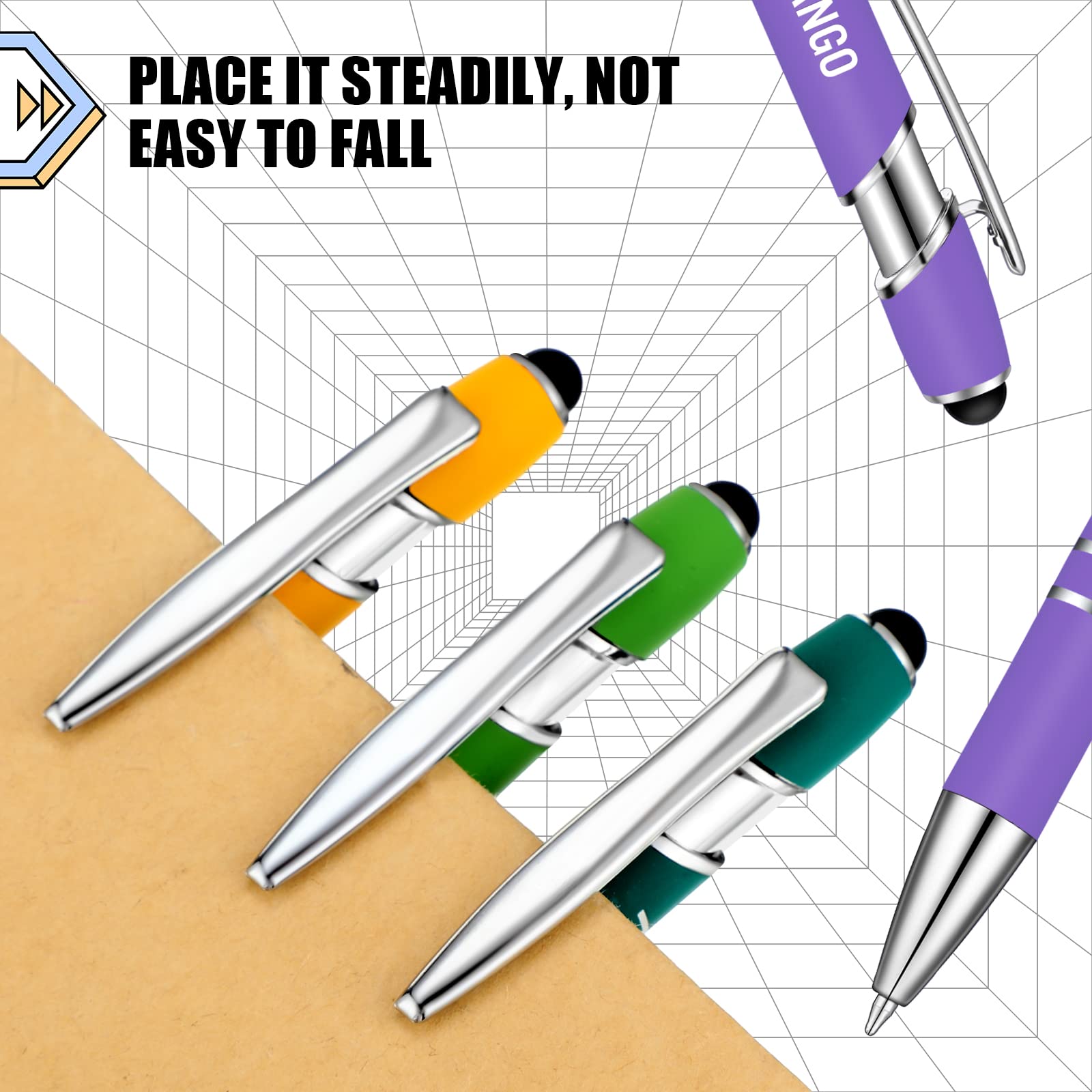 Censen 12 Packs Funny Ballpoint Pens Set Colleagues Funky Stationery Quirky Gift Cheeky Novelty Pens Office Desk Accessories Work Leaving Gift Colleagues Teachers Adults (Bright Color - Image 4