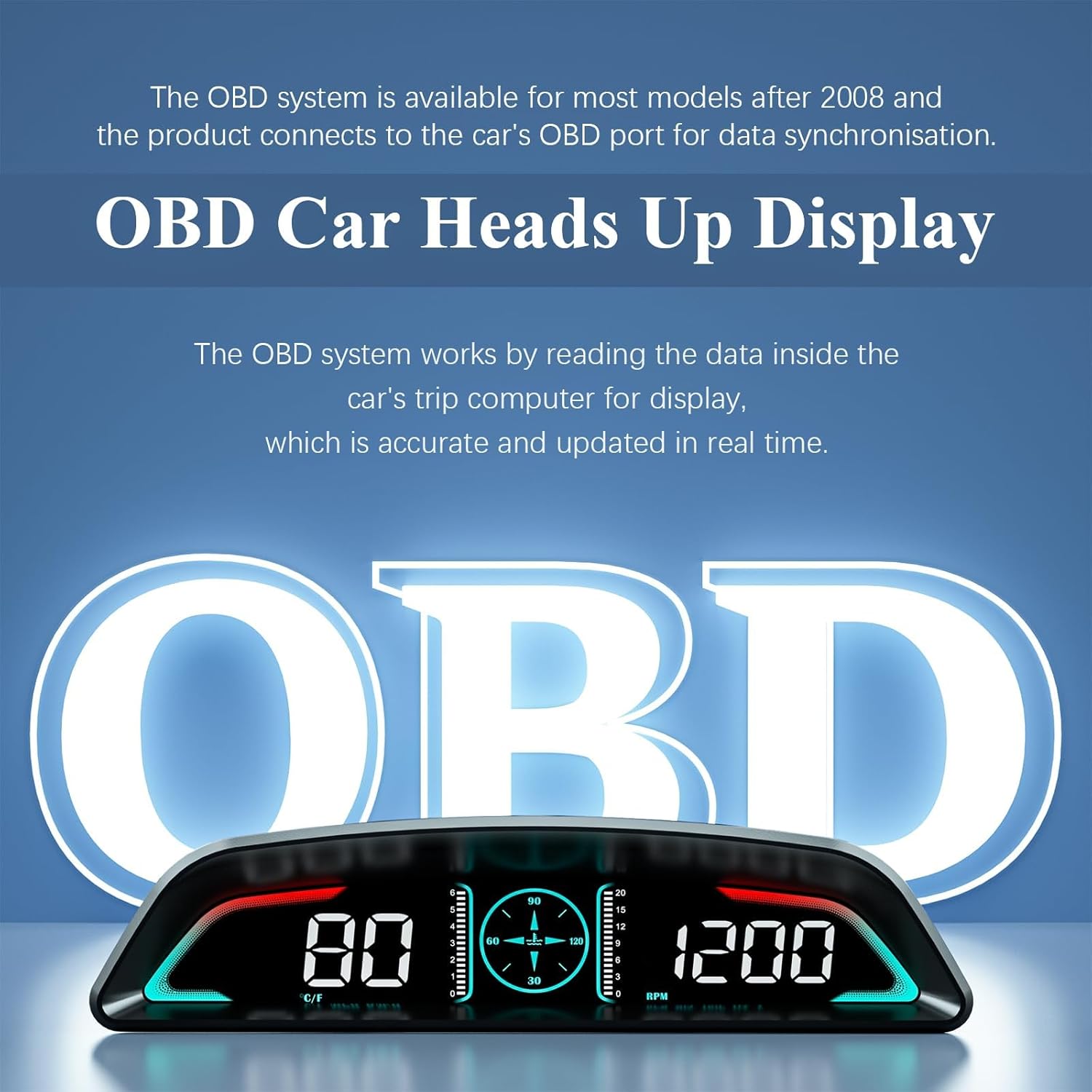 Produktalarmfunktionen des AMROOLOO B3 HUD