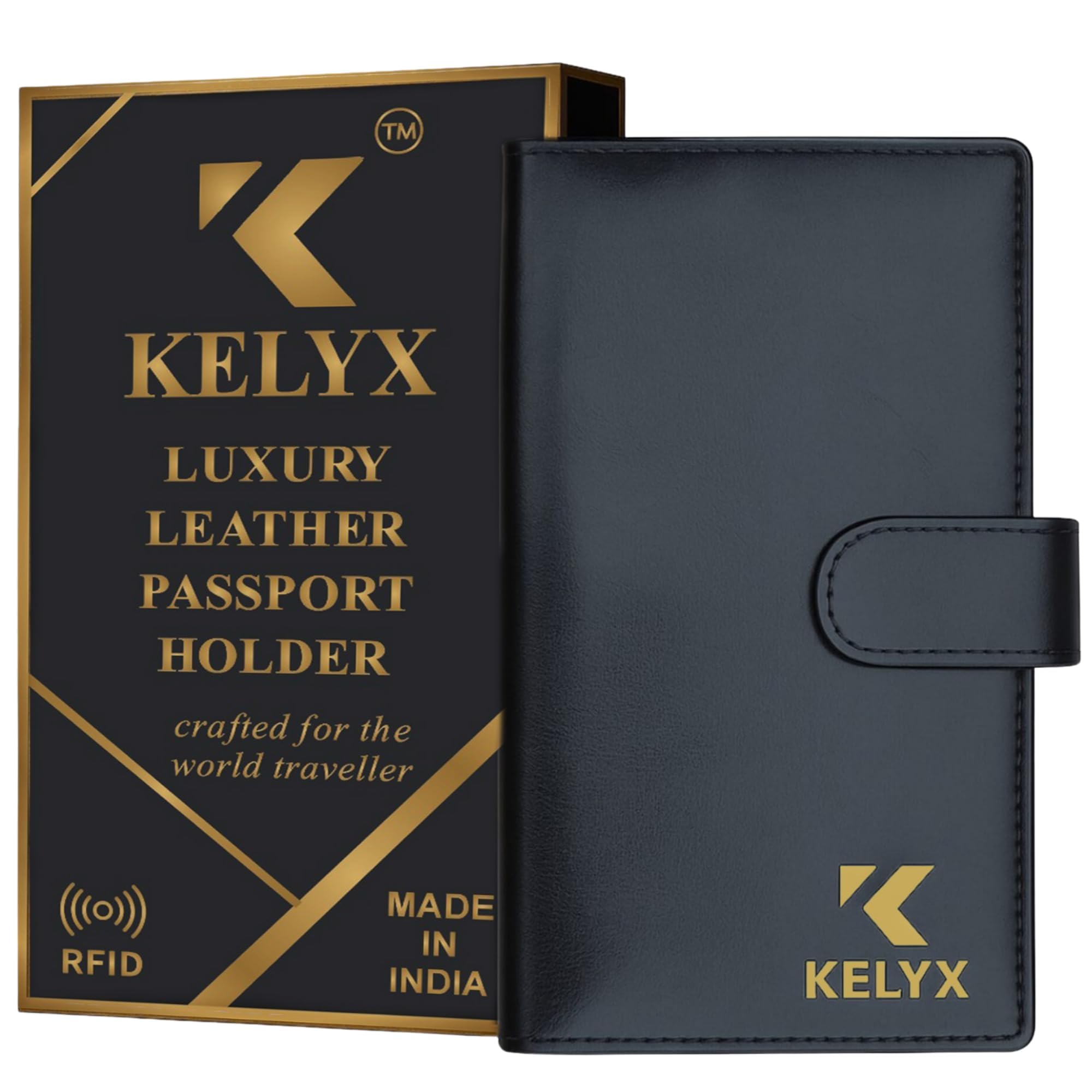 Leather Passport Holder for Family of 4 – RFID Passport Cover, Travel Wallet, Passport Bag with Card Slots & Cheque Book Holder for Men & Women-image-47