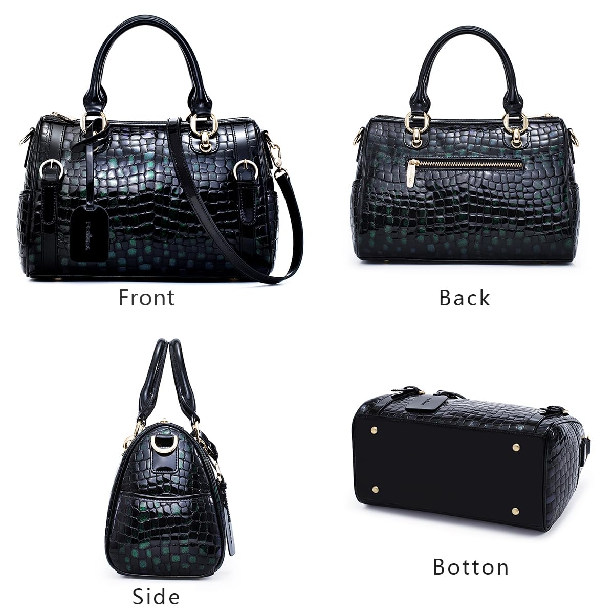 Bolsa de ombro feminina de couro genuíno de alta qualidade, bolsa elegante para mulheres, bolsa tote refinada, bolsa transversal em promoção! Veja a oferta e mais achadinhos de Bolsas 5 Hoje é o melhor dia para comprar Bolsa de ombro feminina de couro genuíno de alta qualidade, bolsa elegante para mulheres, bolsa tote refinada, bolsa transversal com aquele preço maroto! Promoção! Aproveite a oferta! 5