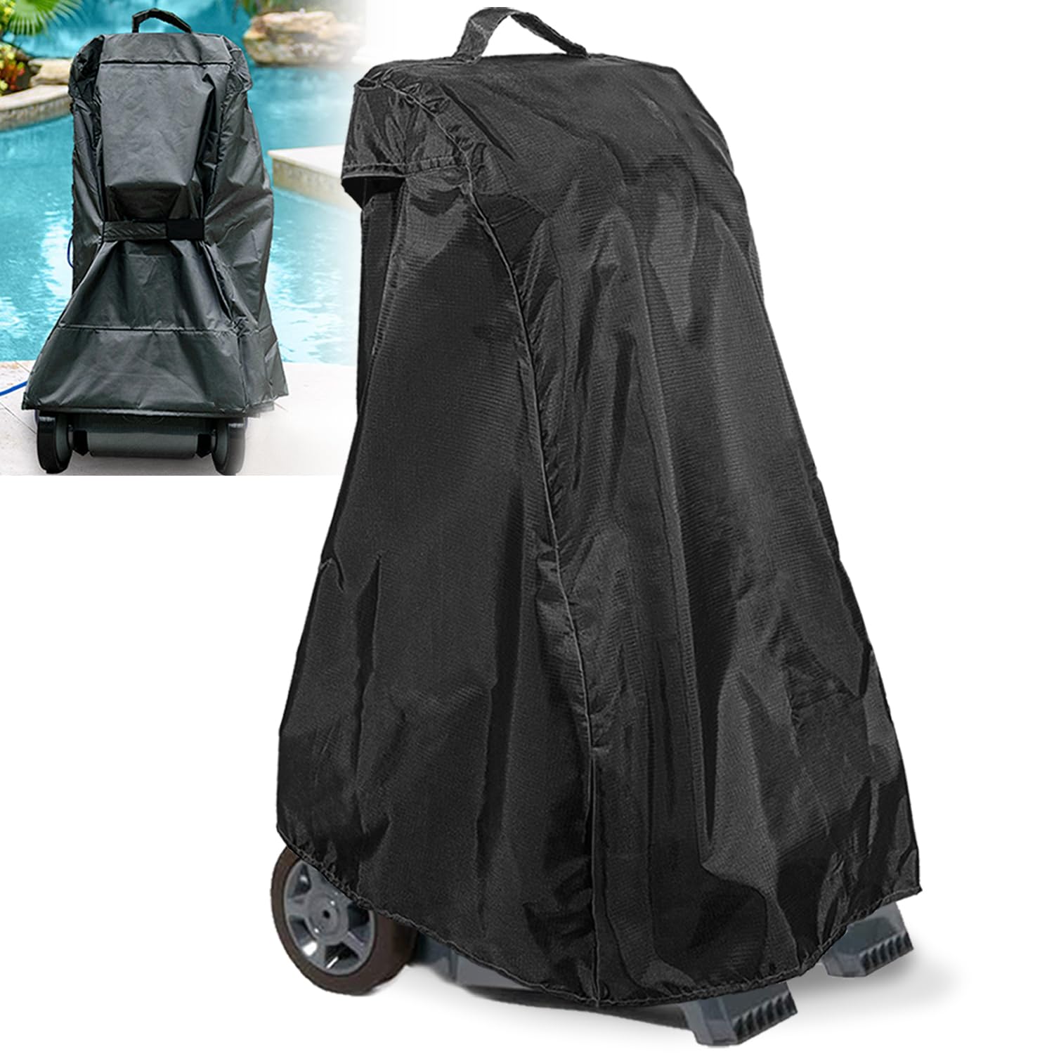 HOUSSE DE PROTECTION pour nettoyeur de piscine robotisé ajustement sûr