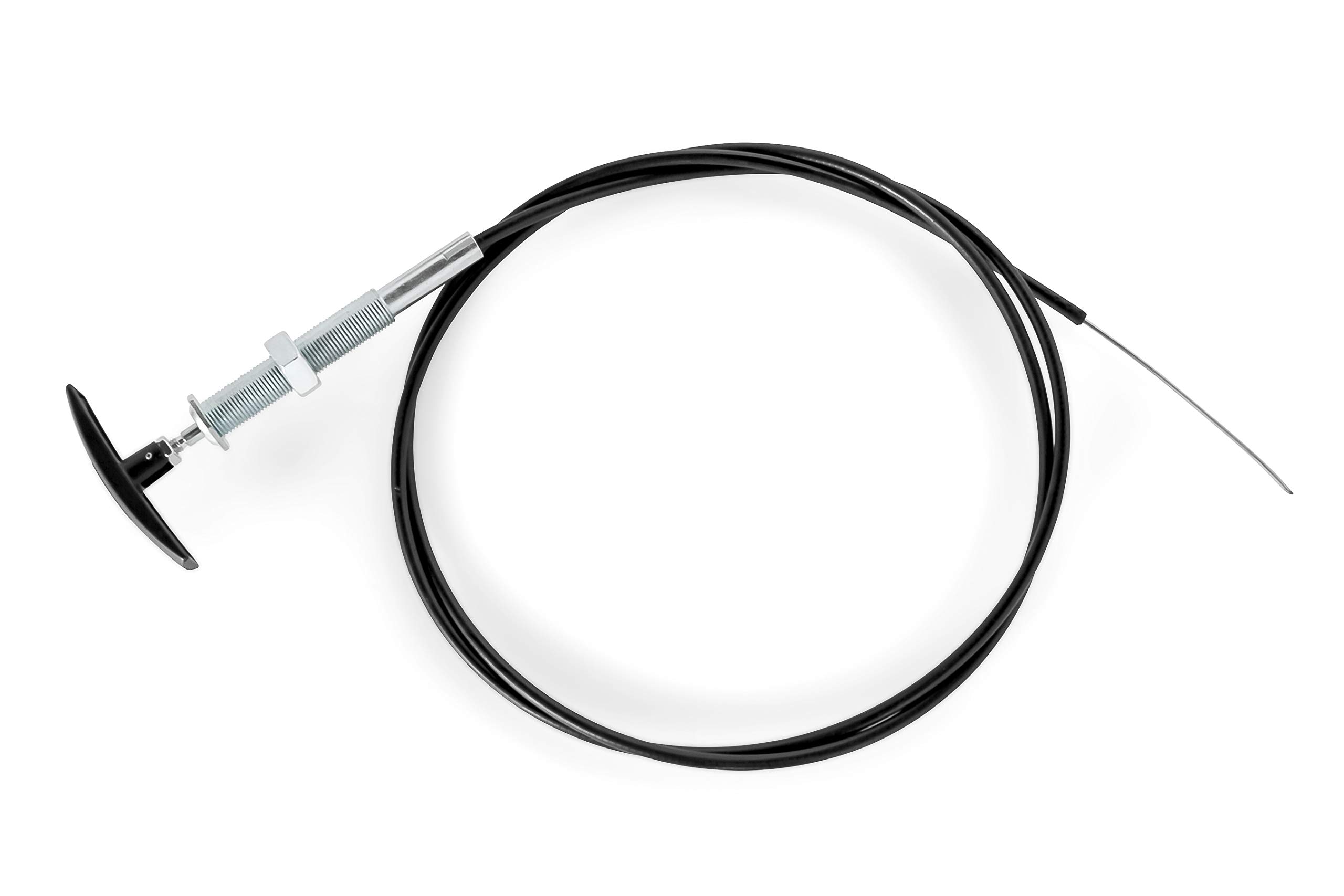 Camco 39519 Waste Valve Kit for RV Sewer Systems - Includes 3" Sewer Valve with Metal Handle and 32" Extension Cord, Installation Hardware Included