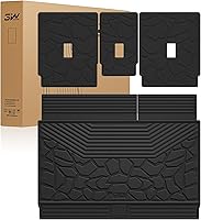 Vista 9 de Alfombrillas de piso 3W compatibles con Ford Bronco Sport 2021 2022 2023 2024 2025 para todo clima TPE accesorios de automóvil ajuste personalizado