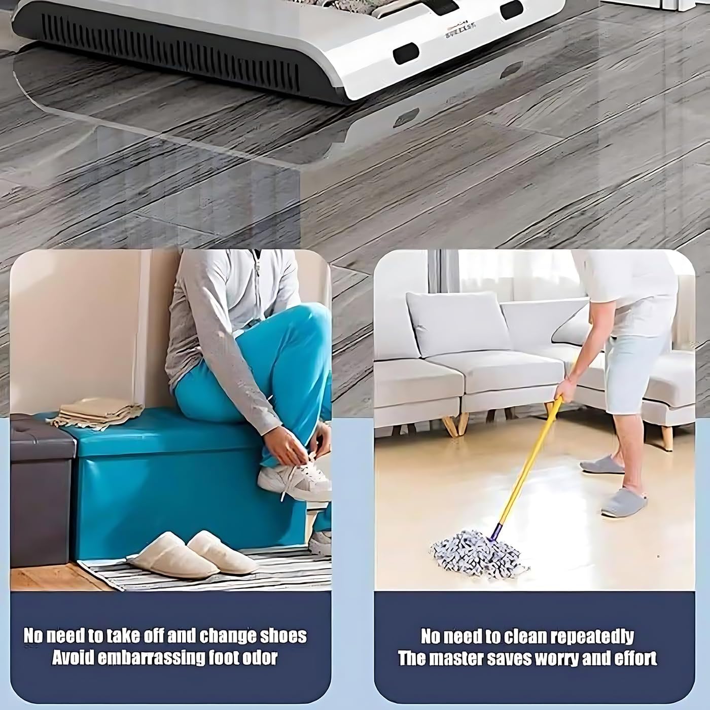 【本日限定激安格】全自動靴底洗浄機、1000pa電動靴磨き機、260RPM水なし靴クリーナー、自動センサーインテリジェント靴磨き、充電式玄関靴ブラシ 介護靴