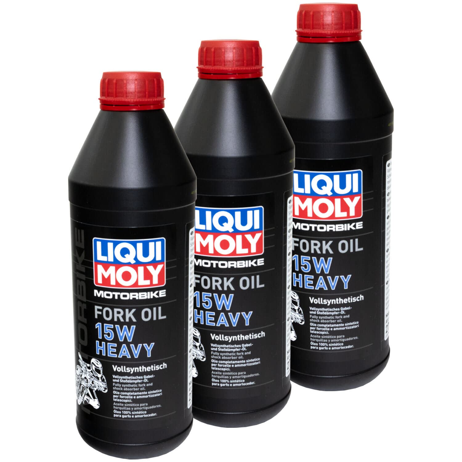 Gabelöl Gabel Öl LIQUI MOLY Motorbike 15W heavy 3 X 1 Liter