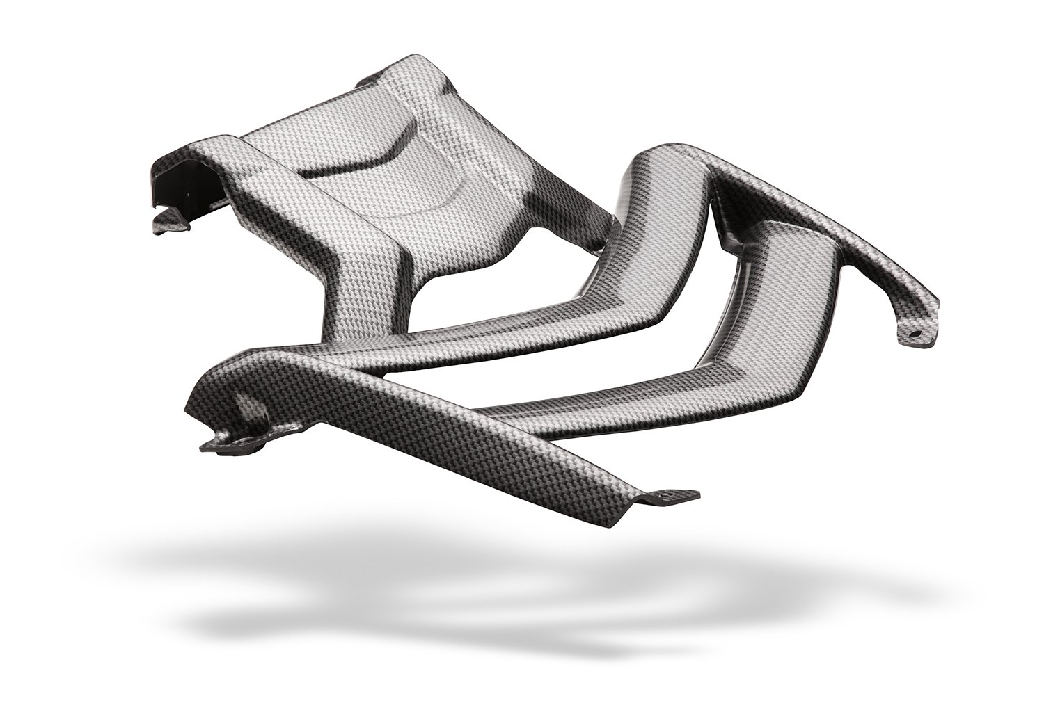 Maier USA Stock Style Louvered Hood Compatible/Replacement for Yamaha YXZ1000R - Black Carbon Fiber - 19035-30