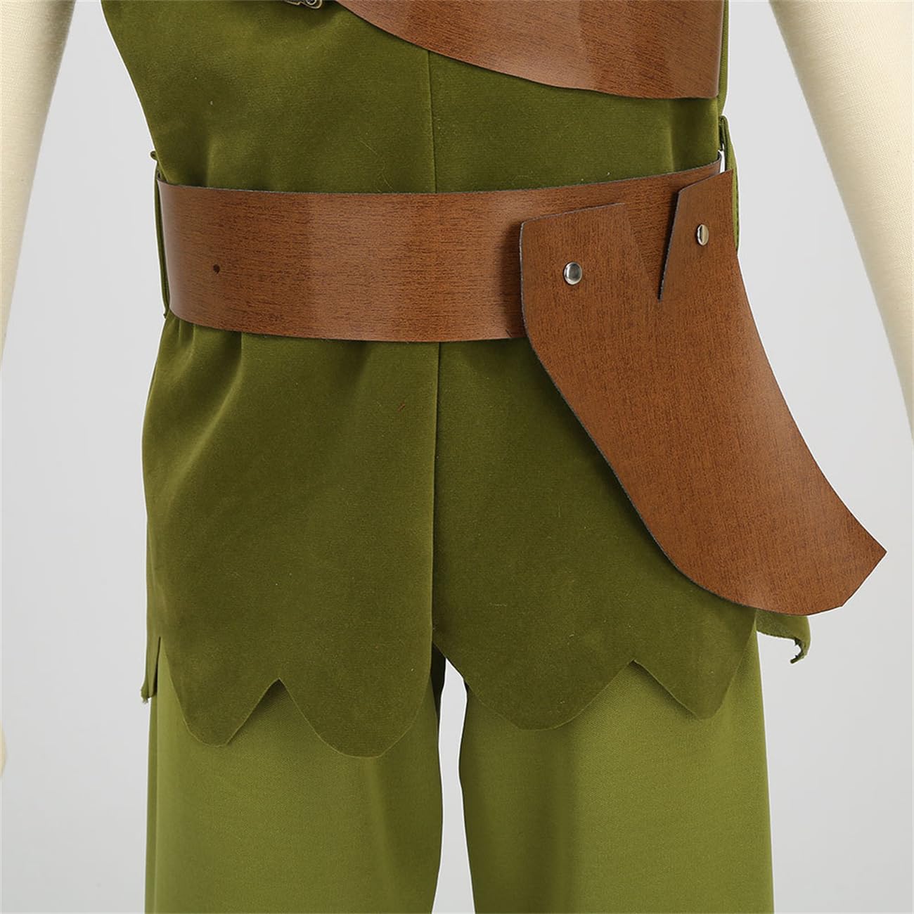 Bambino ‌Peter Pan Cosplay Elfo Costume per Halloween Festa Set