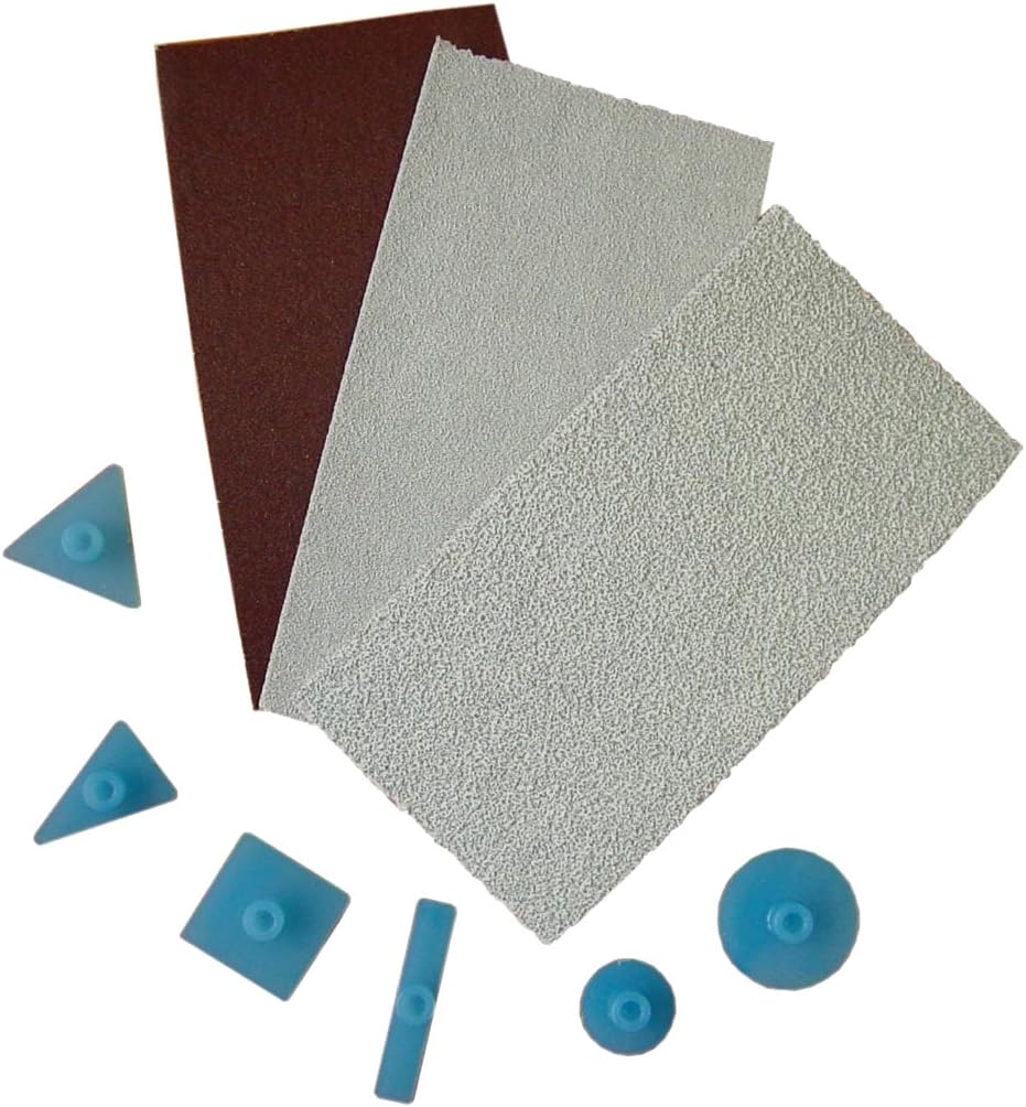 Sheetrock Minitool Sanding Hads and Abrasive Files, Pack of