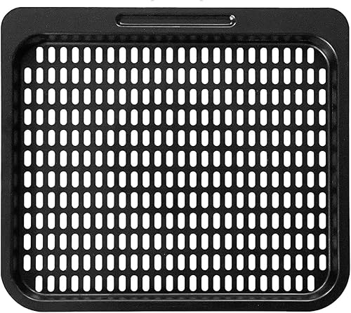 Bandeja de cocina cuadrada de 10 x 9 pulgadas para freidora de aire extraíble para Instant Vortex Plus10 Qt, bandeja antiadherente para freidora de