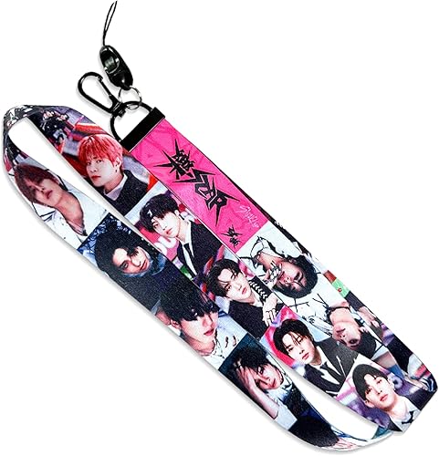 Miniatura 6 de KPOPBTS Stray Kids 樂-Star Caja de regalo con llaveros para portátil, cordón, tarjetas fotográficas, llavero para fans de SKZ