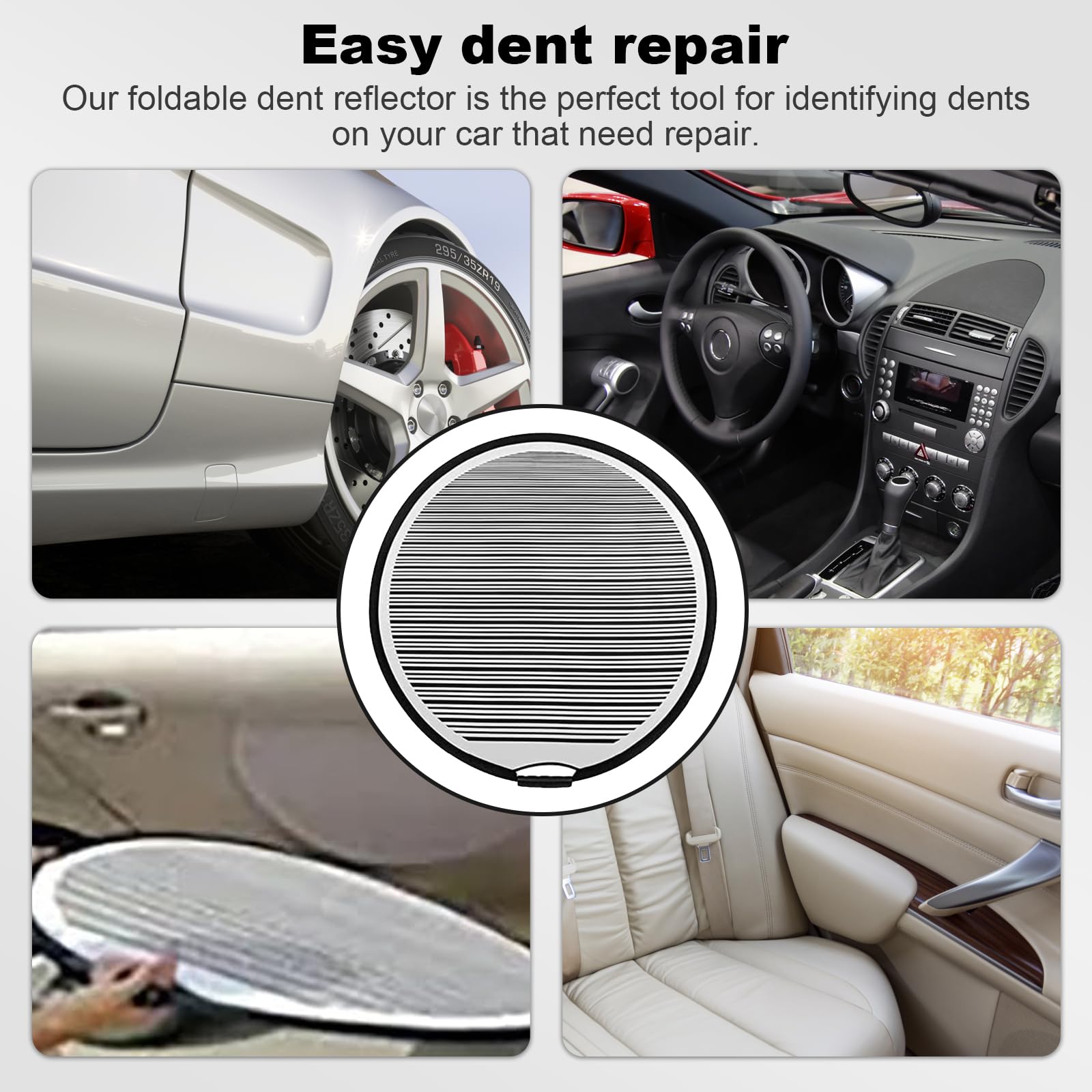 80 CM Dent Reflector Board, Pieghevole Auto Dent Removal Light Board, Flessibile Dent Removal Dent Reflector Board, Car Dent Removal Reflector Board